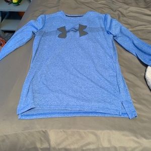 Blue Nike Logo Longsleeve Shirt